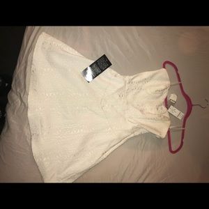 Bebe white dress